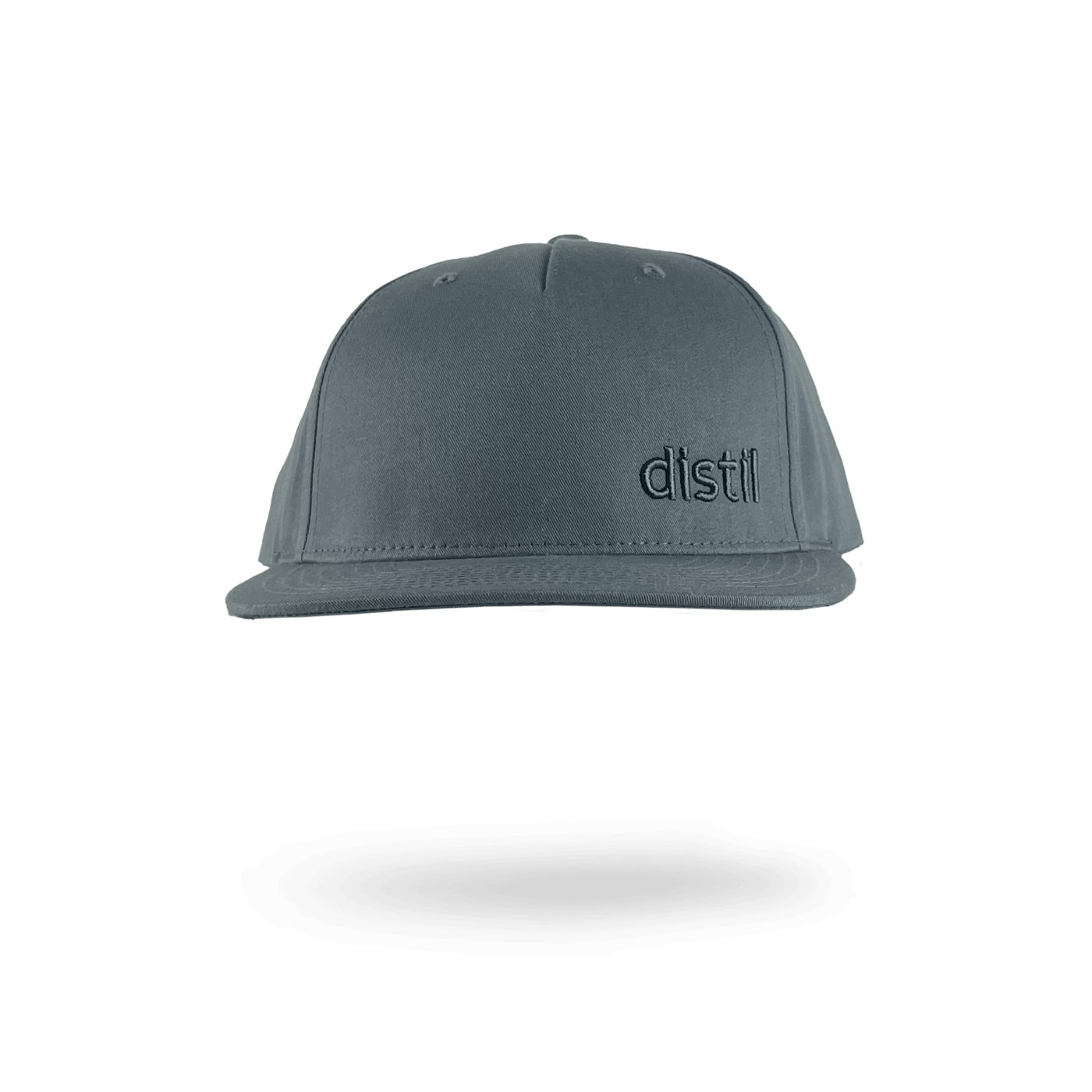 Distil embroidered hat in gray